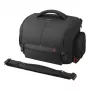 Sony LCS-SC8, torba na ramię, Sony, SLT-A58K, SLT-A65V, SLT-A77V, SLT-A99V, NEX-6/B, NEX-6L/B, czarny