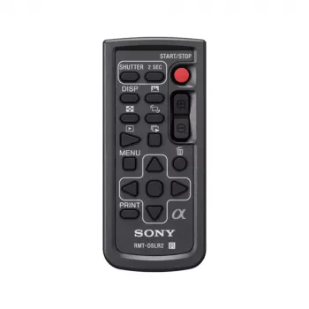 Sony RMT-DSLR2, Aparat cyfrowy, Akumulatorowy, Czarny