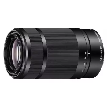 Sony SEL55210 teleobiektyw do lustrzanek, czarny