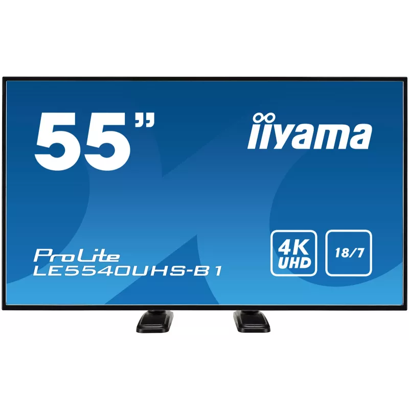 iiyama OSTX40X81 uchwyt / stojak do monitora 139,7 cm (55 cali) Biurkowy Czarny