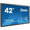 Monitor komputerowy IIYAMA ProLite TH4265MIS-B1AG, 42 cale (106,7 cm), Full HD 1920×1080, ekran dotykowy LED, 6,5 ms, 16:9, głośniki, VESA, czarny