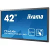 Monitor komputerowy IIYAMA ProLite TH4265MIS-B1AG, 42 cale (106,7 cm), Full HD 1920×1080, ekran dotykowy LED, 6,5 ms, 16:9, głośniki, VESA, czarny
