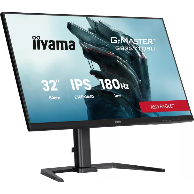 iiyama GB3271QSU-B2 monitor komputerowy 80 cm (31,5 cala) 2560 x 1440 pikseli Quad HD LED czarny