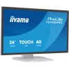 iiyama T2452MSC-W2AG monitor komputerowy 61 cm (24 cale) 1920 x 1080 pikseli Full HD LED ekran dotykowy Biały