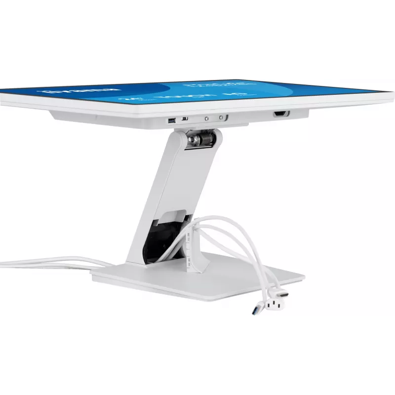 iiyama T2452MSC-W2AG monitor komputerowy 61 cm (24 cale) 1920 x 1080 pikseli Full HD LED ekran dotykowy Biały