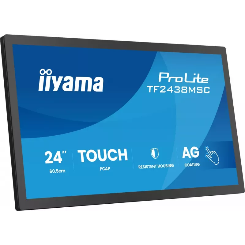 Monitor dotykowy IIYAMA TF2438MSC-B2 — 24-calowy interaktywny wyświetlacz, multi-touch