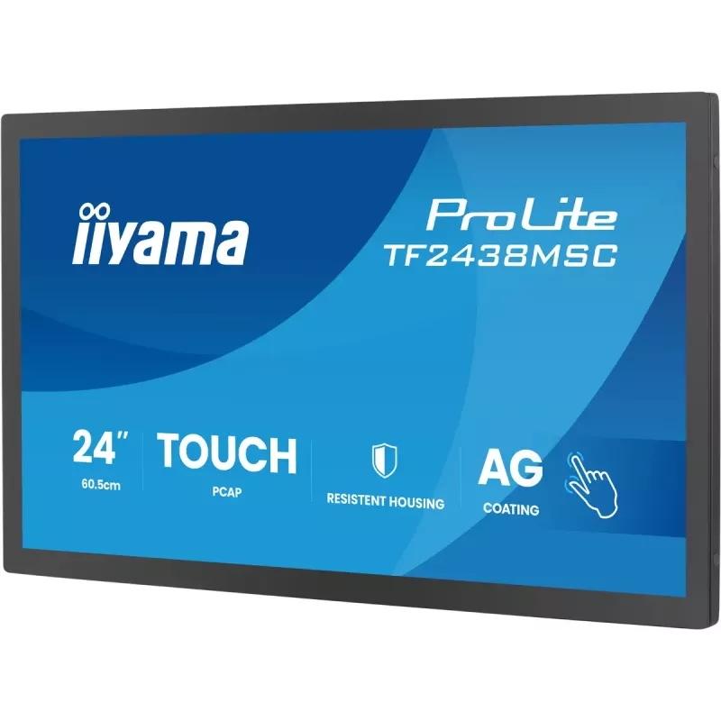 Monitor dotykowy IIYAMA TF2438MSC-B2 — 24-calowy interaktywny wyświetlacz, multi-touch