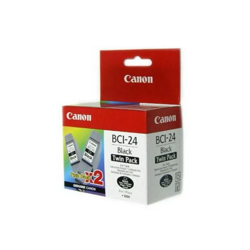 Canon BCI-24 wkład atramentowy 2 szt. Oryginalny Czarny