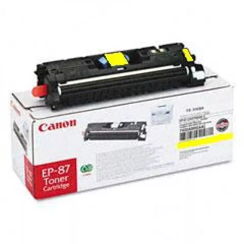 Oryginalny wkład tonerowy Canon EP-87, żółty, 1 szt.