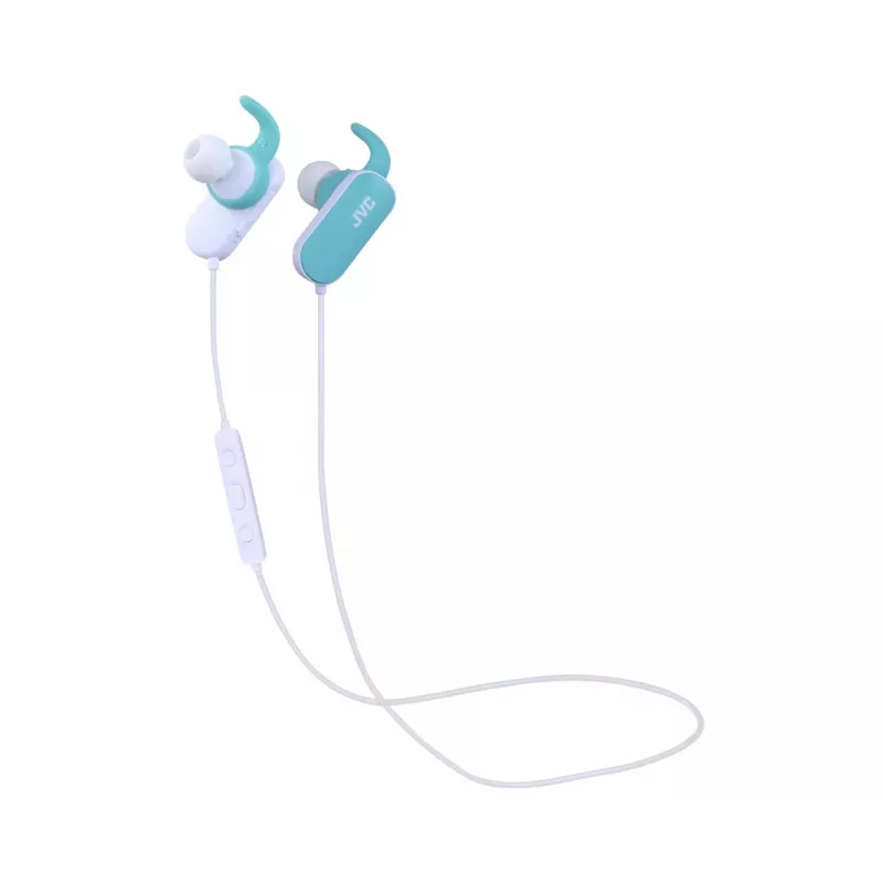 JVC HA-EBT5-A-E słuchawki/zestaw słuchawkowy Bezprzewodowy Douszny Sport Bluetooth Niebieski, Biały
