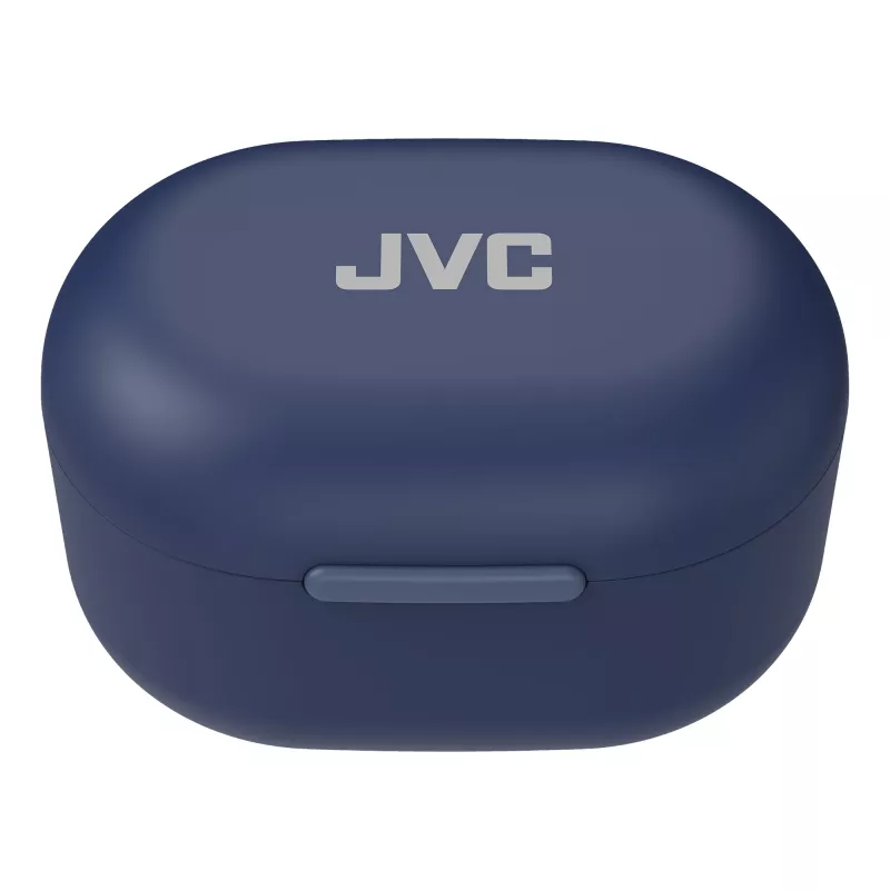 Słuchawki douszne JVC z aktywną redukcją szumów, niebieskie, True Wireless Stereo (TWS), 20–20000 Hz, połączenia/muzyka, 8,4 g, zestaw słuchawkowy, niebieski