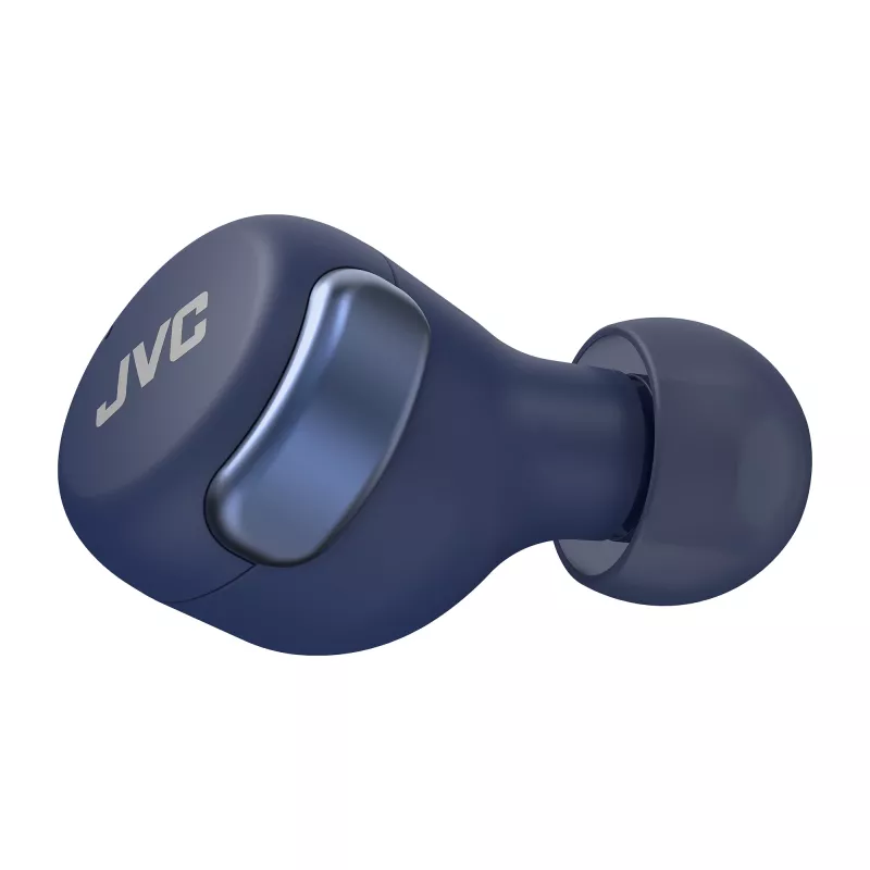 Słuchawki douszne JVC z aktywną redukcją szumów, niebieskie, True Wireless Stereo (TWS), 20–20000 Hz, połączenia/muzyka, 8,4 g, zestaw słuchawkowy, niebieski