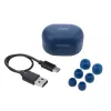 Słuchawki douszne JVC z aktywną redukcją szumów, niebieskie, True Wireless Stereo (TWS), 20–20000 Hz, połączenia/muzyka, 8,4 g, zestaw słuchawkowy, niebieski
