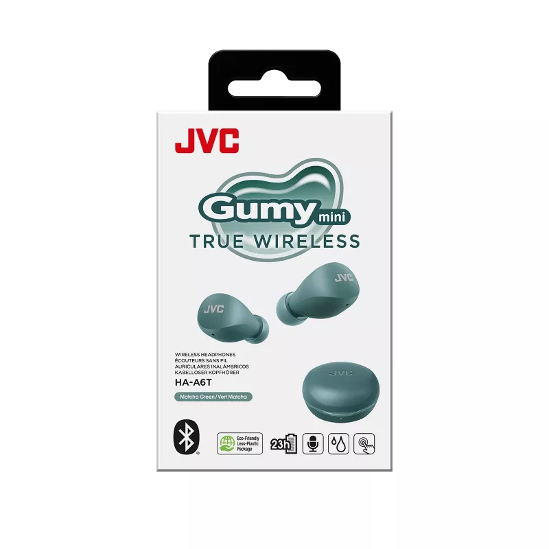 Zestaw słuchawkowy JVC Gumy Mini TWS zielony