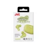 Bezprzewodowy zestaw słuchawkowy douszny JVC Gumy TWS Stix zielony — True Wireless Stereo Bluetooth, 20–20000 Hz, zasięg 10 m