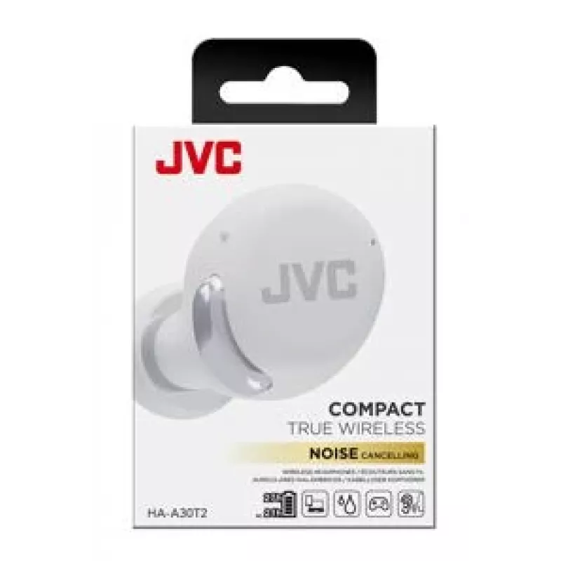 JVC HA-A30T2-W-U słuchawki/zestaw słuchawkowy True Wireless Stereo (TWS) Douszne Rozmowy/Muzyka USB Type-C Bluetooth Białe