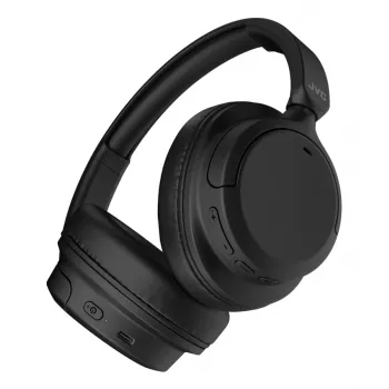 JVC Over Ear Noise Cancelling Headset Wireless Head-band Calls/Music USB Type-C Bluetooth Czarny