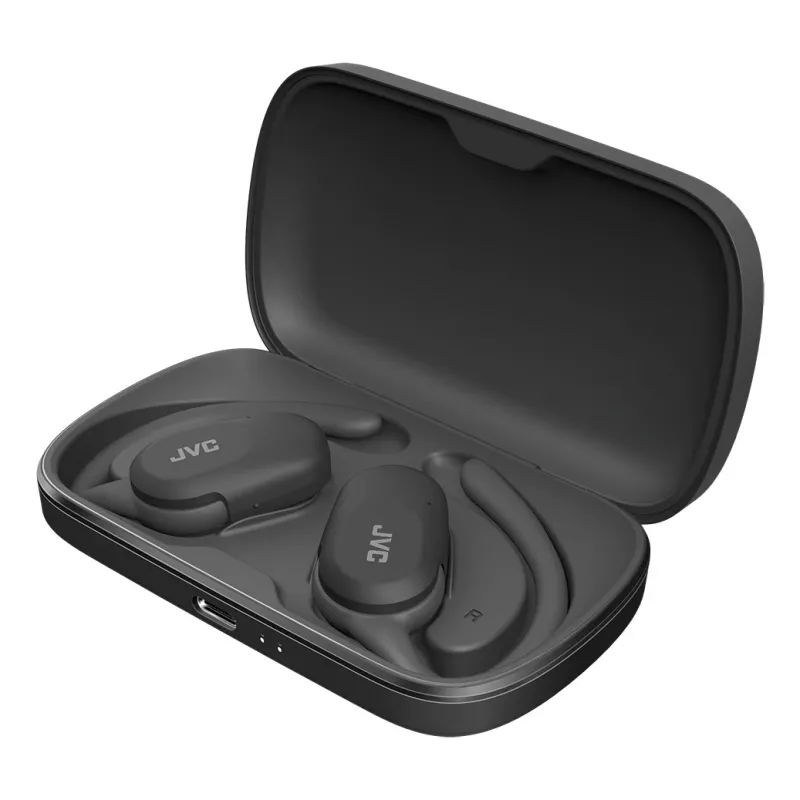 Zestaw słuchawkowy JVC HA-NP40T True Wireless Stereo TWS Ear-hook Bluetooth Czarny, 20–20000 Hz, 10 m
