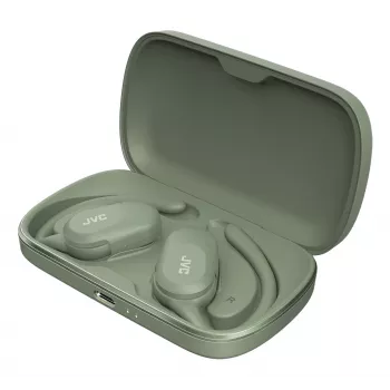JVC HA-NP40T Zestaw słuchawkowy True Wireless Stereo (TWS) Ear-hook Rozmowy/Muzyka Bluetooth Zielony