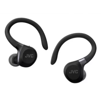 JVC HA-EC75T-B-U słuchawki/zestaw słuchawkowy Bezprzewodowe Ear-hook Sportowe Bluetooth Czarny