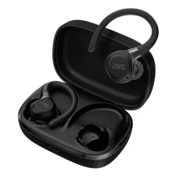 JVC HA-EC75T-B-U słuchawki/zestaw słuchawkowy Bezprzewodowe Ear-hook Sportowe Bluetooth Czarny