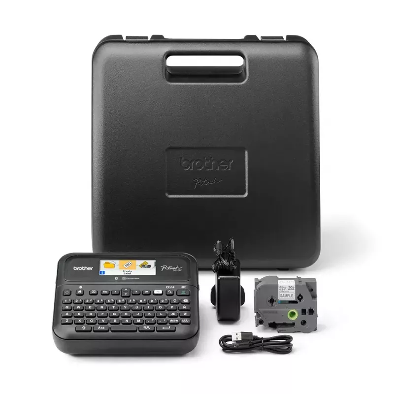 Brother PT-D610BTVP Drukarka etykiet Termotransferowa 180 x 360 DPI 30 mm/s Przewodowa i Bezprzewodowa TZe Bluetooth