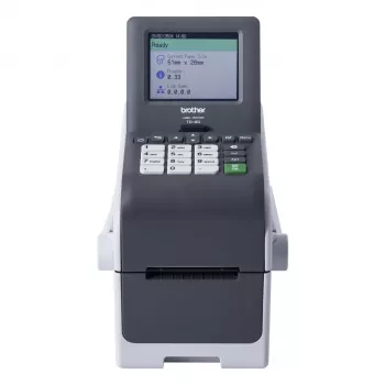 Drukarka etykiet Brother TD-2350DSAH300, termotransferowa, 300 x 300 DPI, 152 mm/s, przewodowa i bezprzewodowa, Ethernet LAN, Wi-Fi, Bluetooth