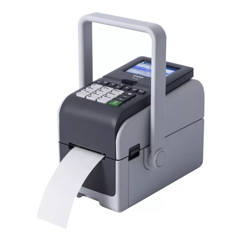 Drukarka etykiet Brother TD-2350DSAH300, termotransferowa, 300 x 300 DPI, 152 mm/s, przewodowa i bezprzewodowa, Ethernet LAN, Wi-Fi, Bluetooth