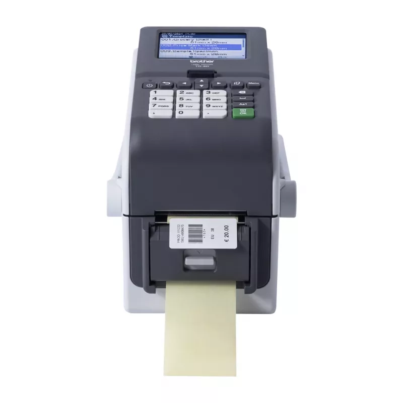 Drukarka etykiet Brother TD-2350DSAH300, termotransferowa, 300 x 300 DPI, 152 mm/s, przewodowa i bezprzewodowa, Ethernet LAN, Wi-Fi, Bluetooth