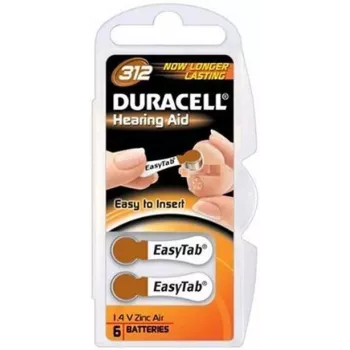 Duracell DA312 bateria domowa jednorazowa cynkowo-powietrzna