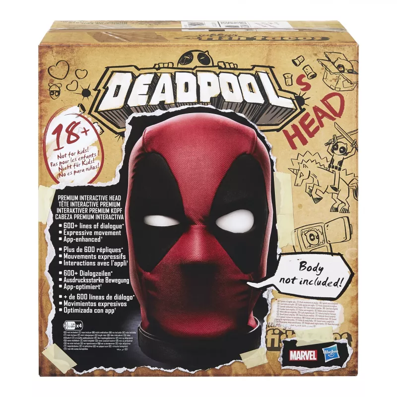 Marvel Deadpool, Chłopiec/Dziewczynka, 18 lat, Efekty dźwiękowe