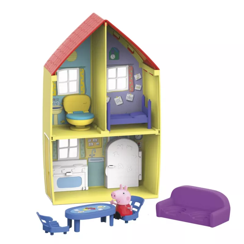 Peppa Pig Peppa’s Adventures Dom rodzinny Peppy, Akcja/Przygoda, 3 lat(a), Wielokolorowy, Plastik