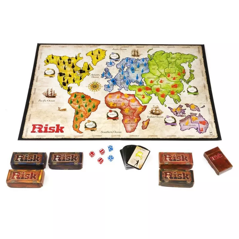 Gra planszowa Hasbro Gaming Risk War Zalecany wiek 10 lat