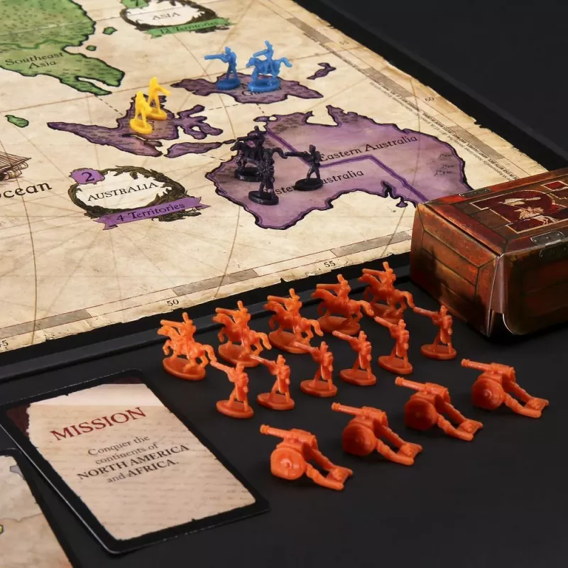 Gra planszowa Hasbro Gaming Risk War Zalecany wiek 10 lat