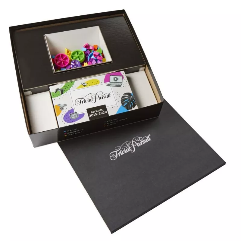 Hasbro Gaming Trivial Pursuit Dekady 2010 do 2020 Gra planszowa Quiz