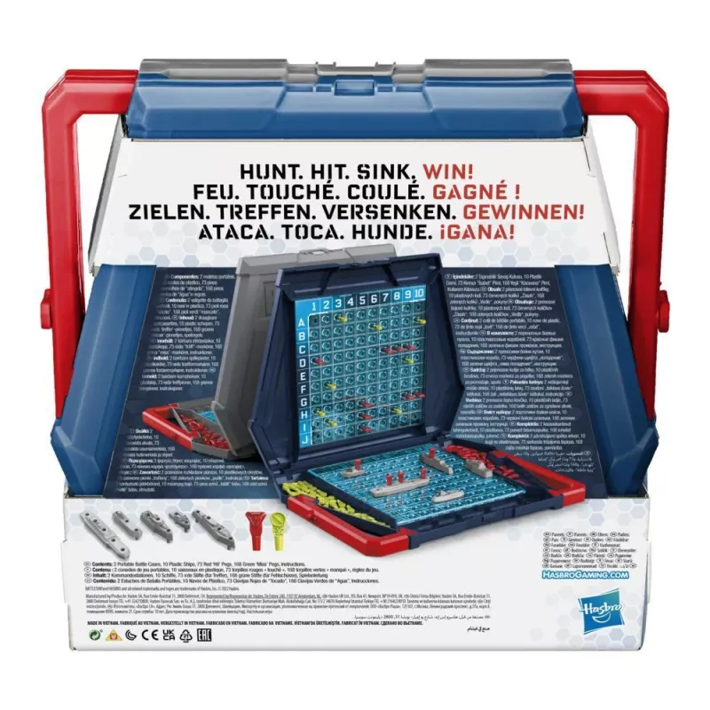Gra planszowa Hasbro Gaming Battleship Classic edition Strategia wiek 7+