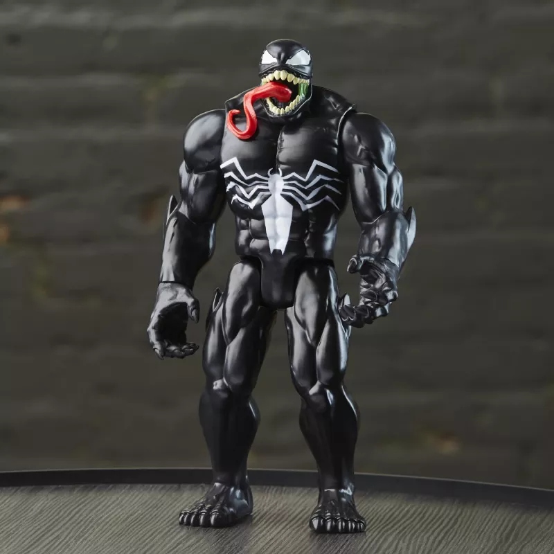 Marvel Spider-Man Titan Hero Series Venom, 4 lata, Spider-Man, Czarny, Czerwony, Biały