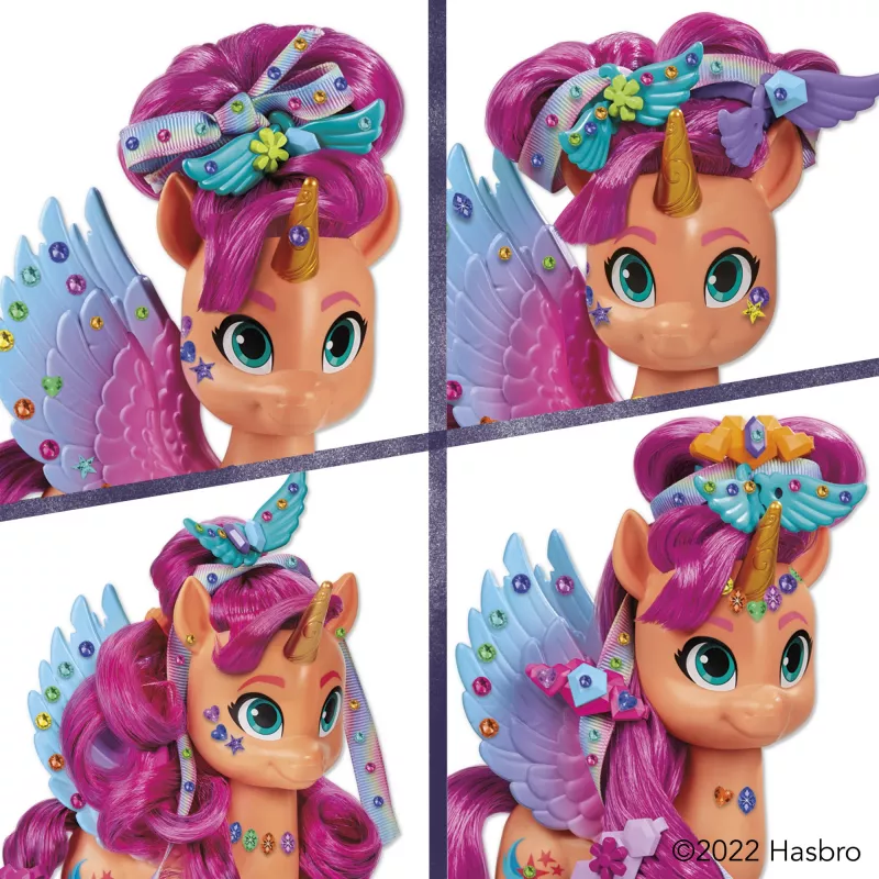 My Little Pony Wstążkowe Fryzury Sunny Starscout, 5 lat(a), Wielokolorowy