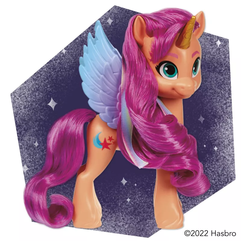 My Little Pony Wstążkowe Fryzury Sunny Starscout, 5 lat(a), Wielokolorowy
