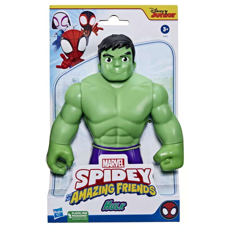 Marvel Spidey i jego niezwykli przyjaciele Supersized Hulk, 3 lat(a), Wielokolorowy, Plastik