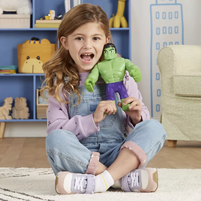 Marvel Spidey i jego niezwykli przyjaciele Supersized Hulk, 3 lat(a), Wielokolorowy, Plastik