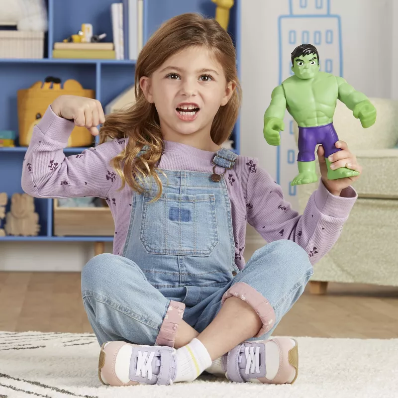 Marvel Spidey i jego niezwykli przyjaciele Supersized Hulk, 3 lat(a), Wielokolorowy, Plastik