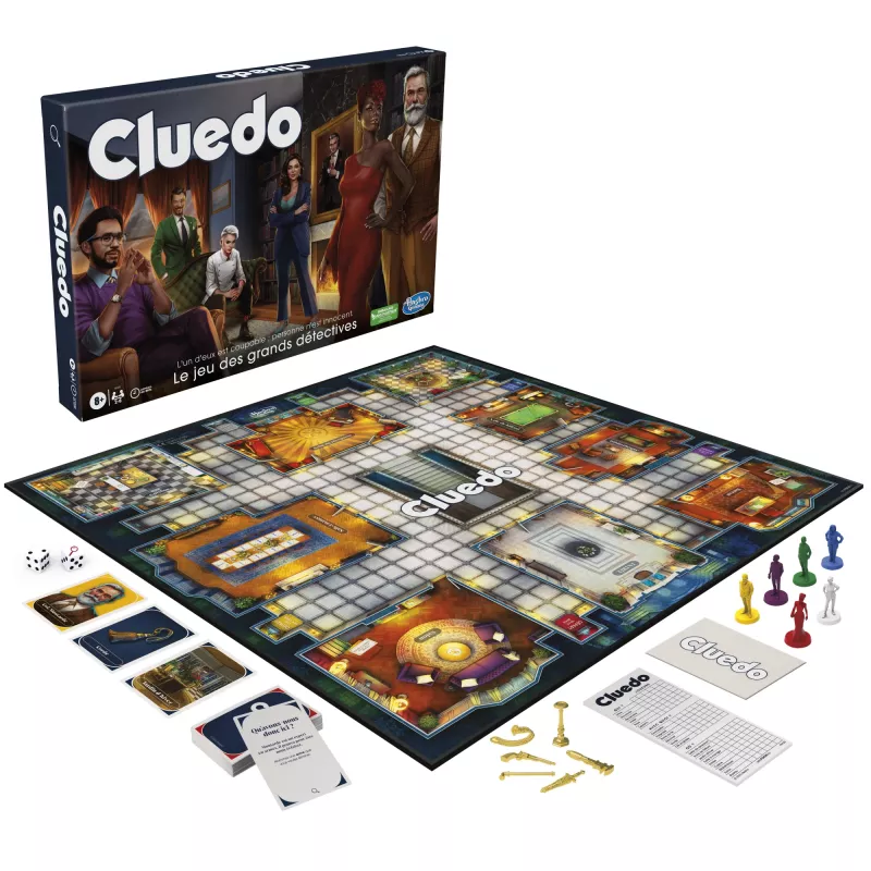 Gra planszowa Hasbro Gaming Cluedo Detective 8+ 45 min