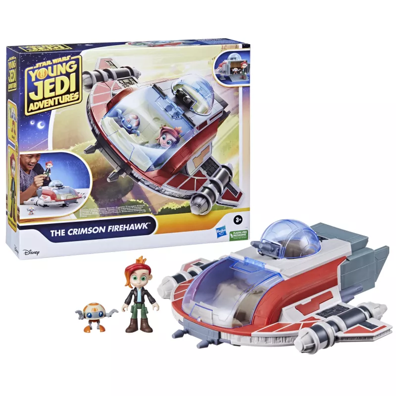 Star Wars The Crimson Firehawk Statek i Figurki Akcji, Zabawki, Zabawki Przedszkolne (17 cali)