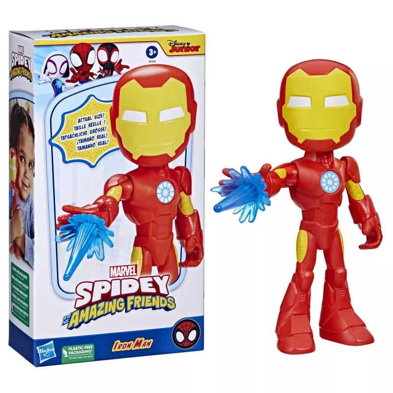 Marvel Spidey i Super-kumple Supersized Iron Man, 3 lat(a), Marvel, Czerwony, Żółty