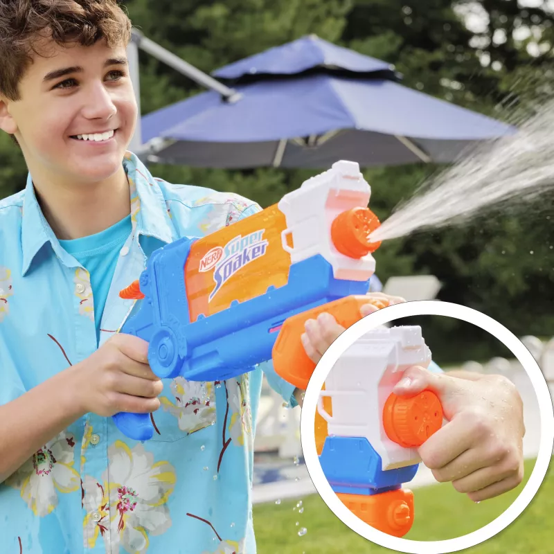 Nerf Super Soaker Flip Fill, Zabawkowy miotacz wody, 6 lat(a)