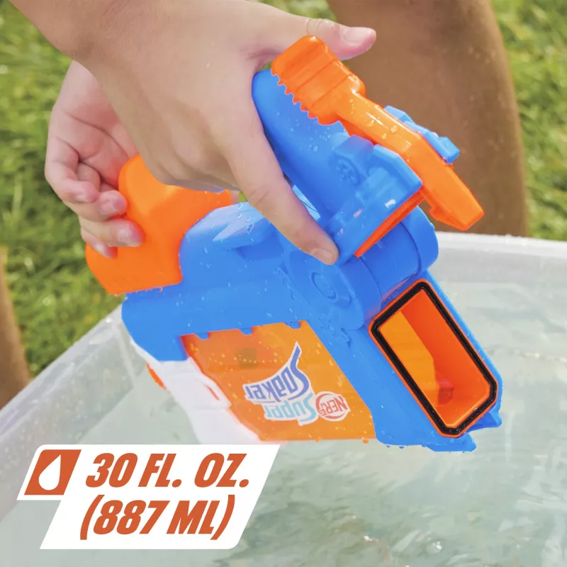 Nerf Super Soaker Flip Fill, Zabawkowy miotacz wody, 6 lat(a)