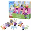 Hasbro Peppa Pig Zestaw Przedszkole z 5 Figurkami i 6 Akcesoriami, Zabawki Przedszkolne dla 3-letnich Dziewczynek i Chłopców i Starszych