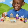 Hasbro Peppa Pig Zestaw Przedszkole z 5 Figurkami i 6 Akcesoriami, Zabawki Przedszkolne dla 3-letnich Dziewczynek i Chłopców i Starszych