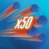 Nerf N Series N1-Darts 50x, Naboje, 8 lat, 50 szt., Niebieski, Pomarańczowy